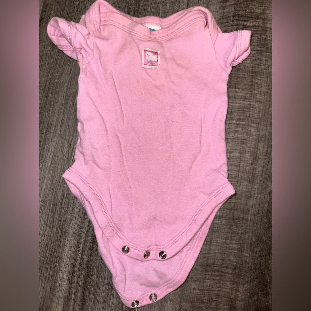 Bon Bebe Pink Baby One Piece